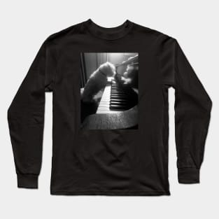 Doggo does a music Long Sleeve T-Shirt